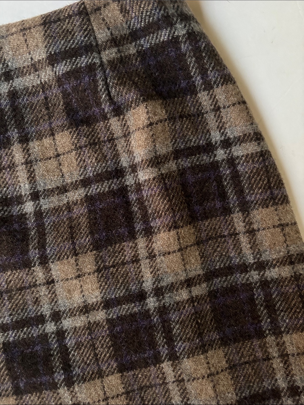 Polo Ralph Lauren Wool Plaid Academic School Girl Kilt Mini Skirt 6 Pleated Cute - Picture 9 of 15